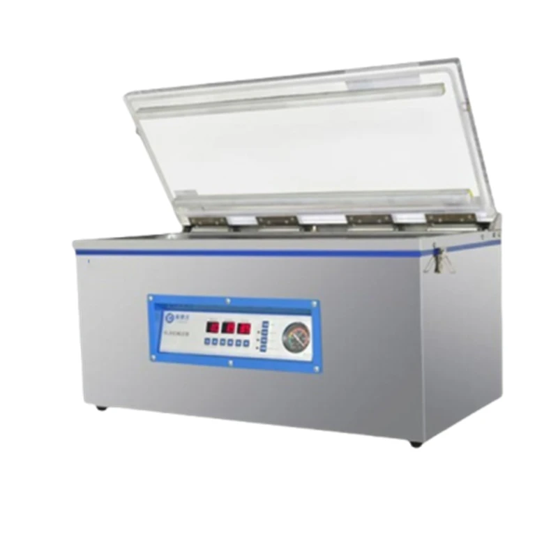 600MM Cooked Food Vacuum Machine Commercial Packaging Machine Automatic Dry and Wet Fresh-keeping Table Sealing Plastic