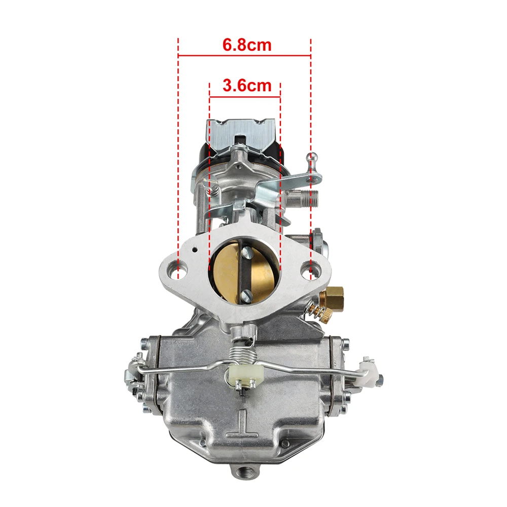 For 1963 1964 1965 1966 1967 1968 1969 Ford Mustang Falcon 6cyl 170 200 CID Engines Autolite 1100 Carburetor