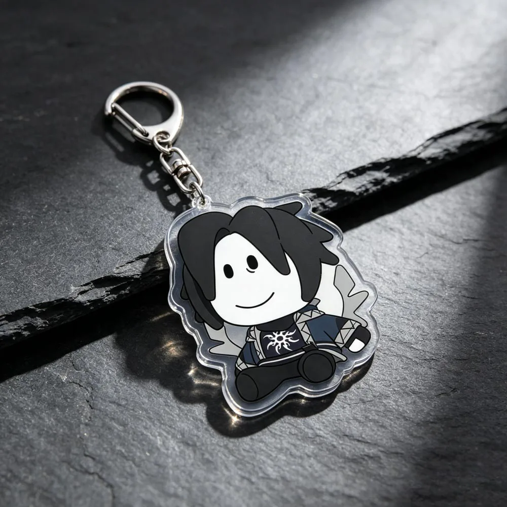Forsaken Chibi Schlüsselanhänger für Accessoires, Taschenanhänger, Auto-Schlüsselanhänger, Schmuck, Fans, Freunde, Geschenke