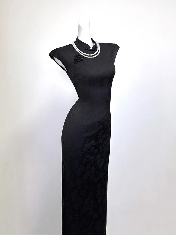 

Bla Young Revised Version Retro Republic of Chi Spring Summer High End Slim Fit Dr Daily Wear