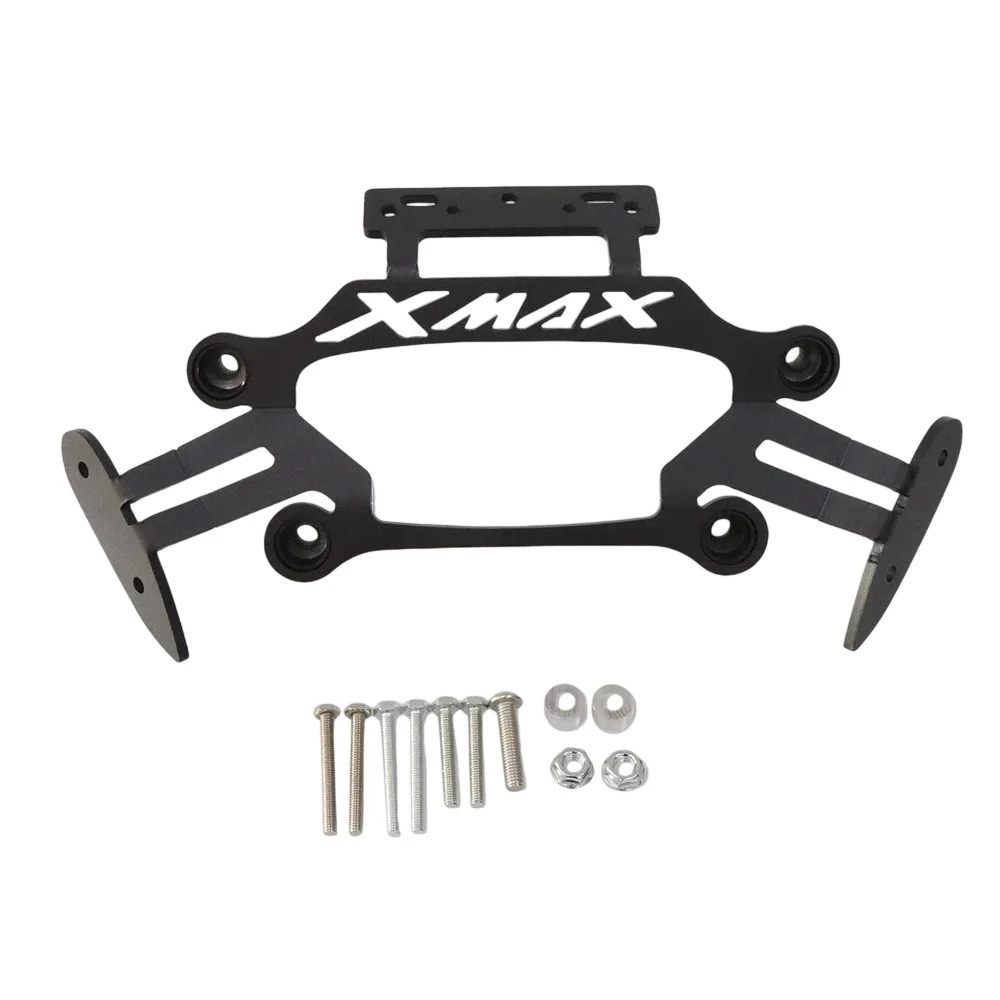 Motorcycle XMAX 300 Rear View Mirrors Front Fixed Bracket Phone Bracket Rearview Holder For Yamaha XMAX300 XMAX 250 125 400 2022