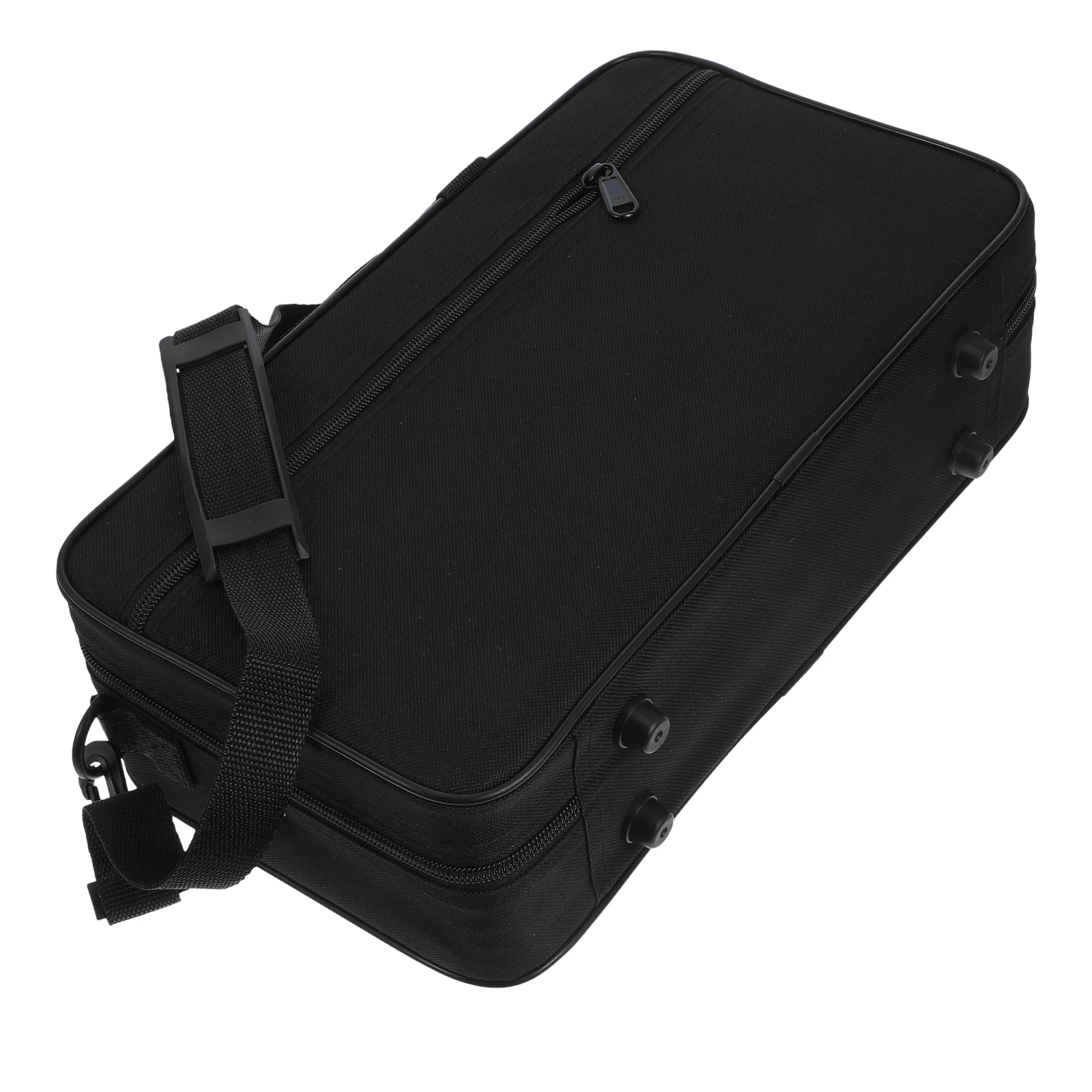 

Clarinet Case Black Tube Cloth Box Lightweight Compact Storage Bag for Travel Carrying Musical Instruments Dustproof Scratch
