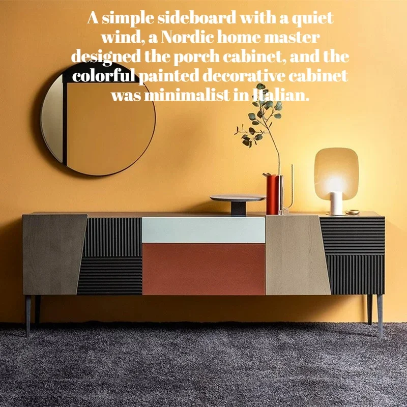 Wood Storage Cabinets Nordic Bedroom Collectables Dresser Cabinets Tv Drawer Muebles Almacenamiento Mid Century Furniture
