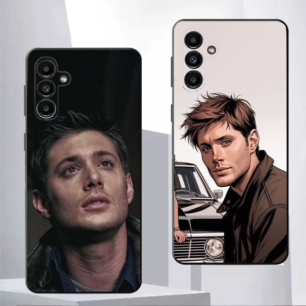 Celebrity D-Dean Winchester Phone Case For Samsung Galaxy A13,21s,22,31,32,52,53,71,80,91 Black Soft Cover