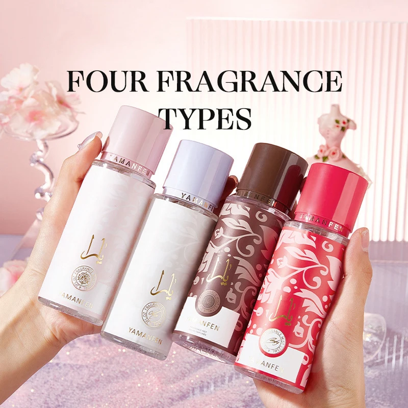꽃 향수 세트 4p 75ml 도금 한 향수 스프레이 빅토리아 세트 선물 상자 신선한 지속 꽃잎 반짝이 Quicksand Parfum