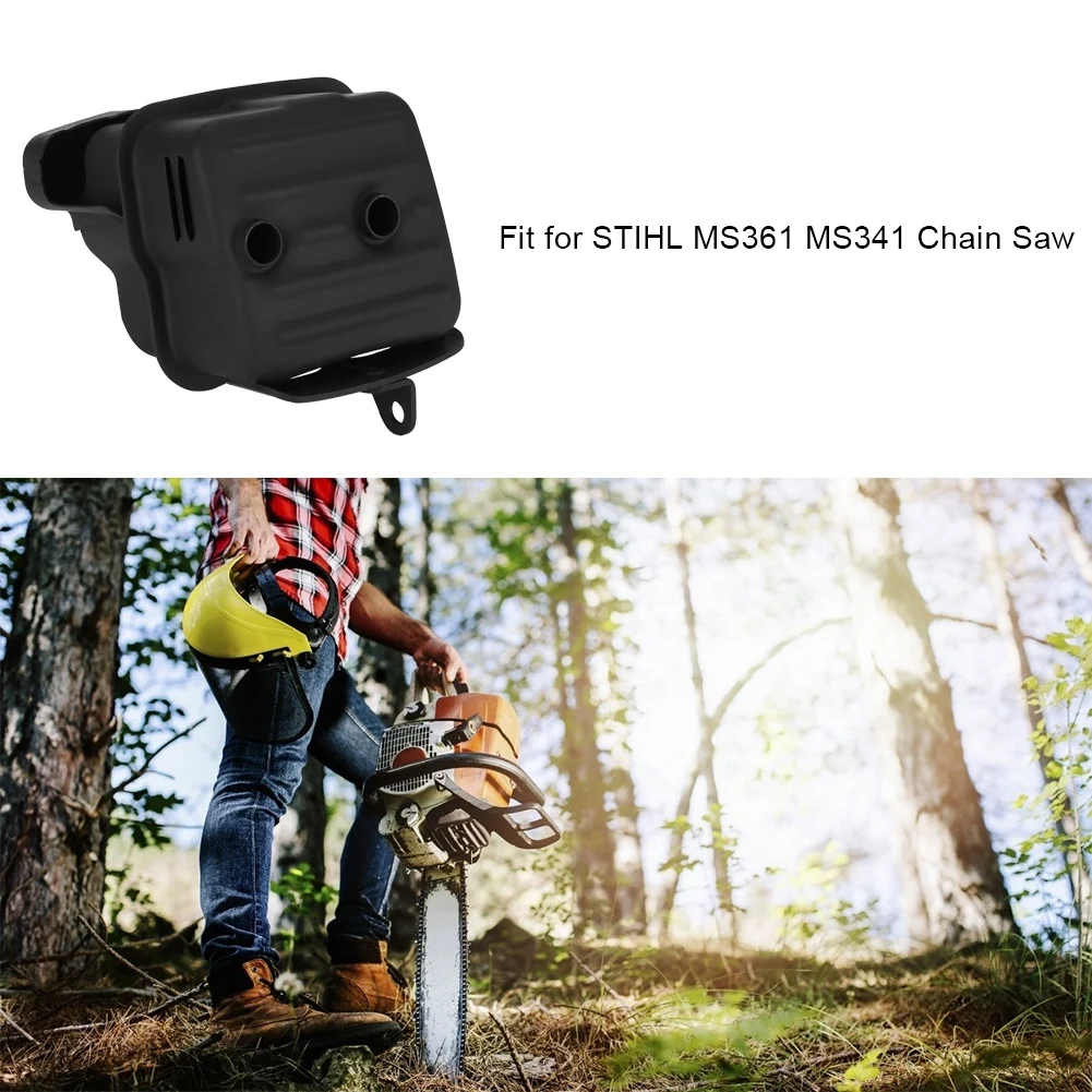 Chainsaw Muffler Replacement Accessory 1135 140 0650 Fit for STIHL MS361 MS341 Chain Saw
