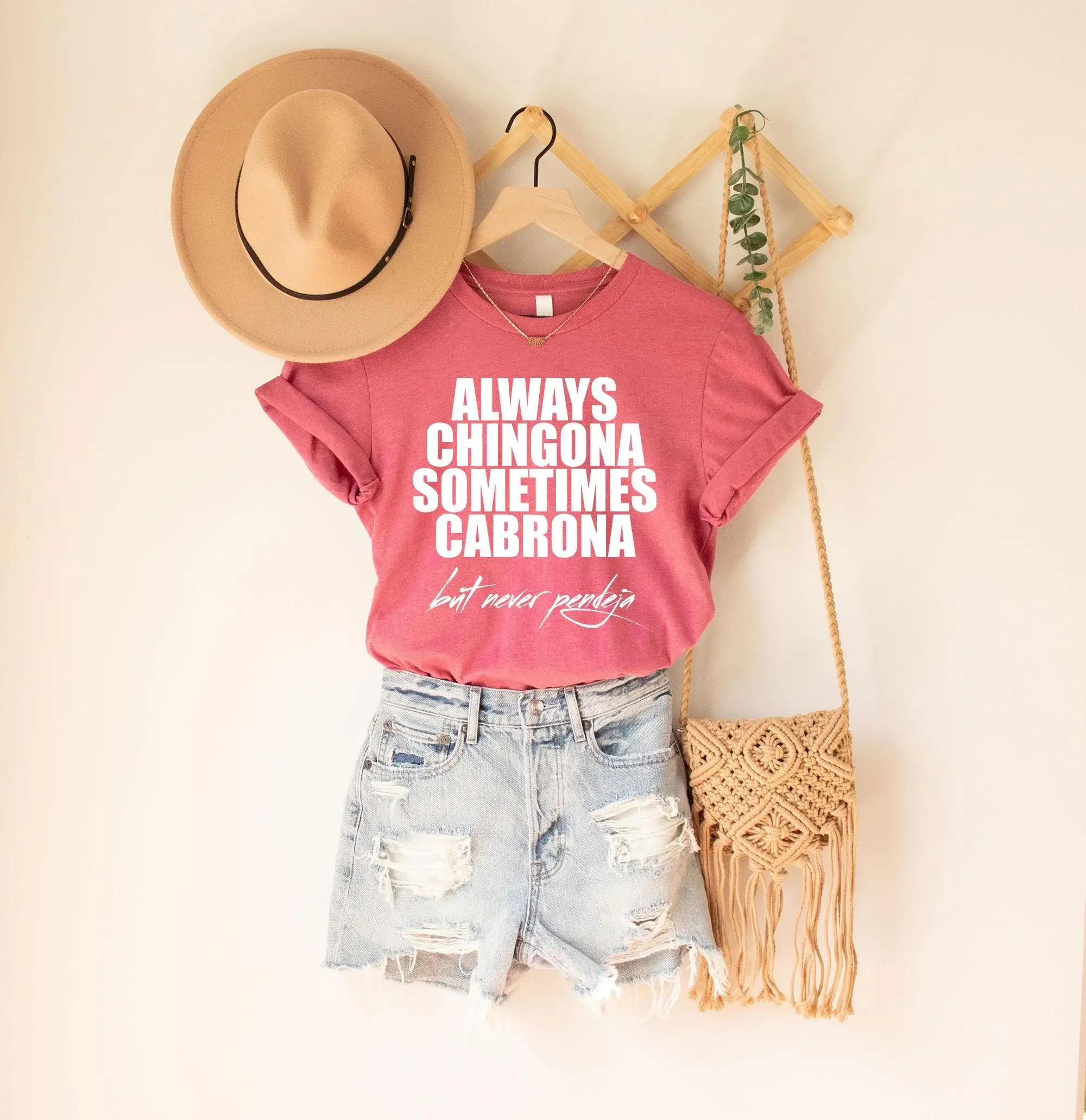 Camiseta Cabrona Latina Chula, camisetas de poder feministas en español