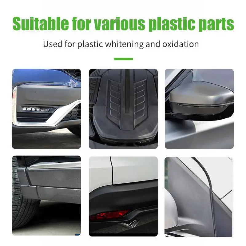 Trim Restorer For Cars Interior Restorer Coating Agent Revitalizing Agent Automotive Restoring Liquid Car Detailing Cleaning