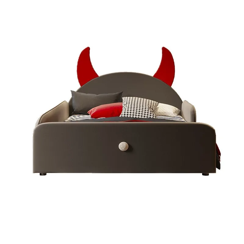 & Floor Many People Parent Child Bedroom Beds Headboard Children 180x200cm Queen Bed Frames Kids Room Family Luxury Home Furnitu