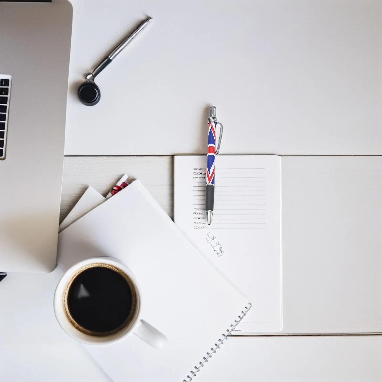 

Набор из 20 шариковых ручек с флагом Великобритании, гладкое письмо, для офиса, школы, дома, патриотический инструмент для письма