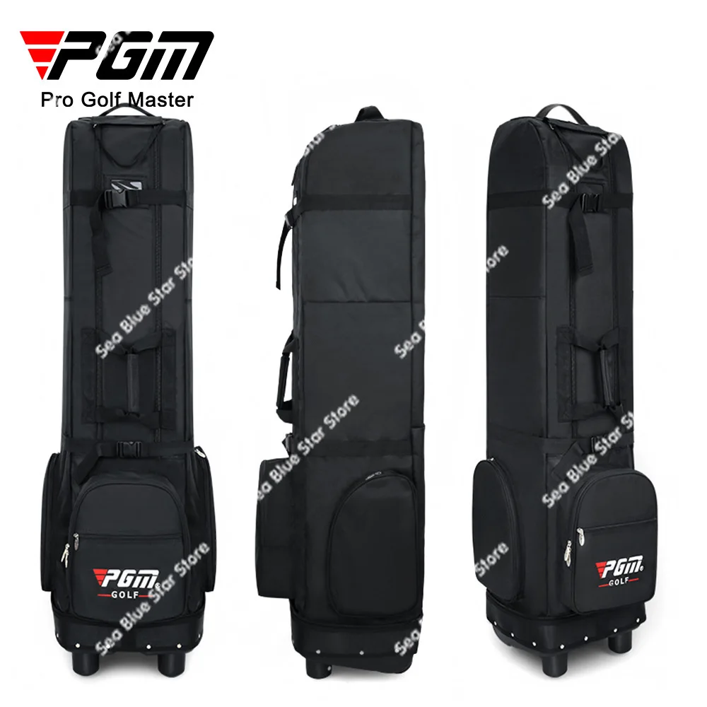 

PGM Golf Air Bag, Men's and Women's, Thickened Edition Checked Aircraft Bag, Comes with Folding Storage, with Pulley