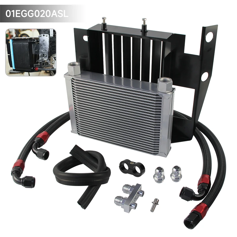 

OIL COOLER KIT UPGRADE FIT FOR BMW 3 SERIES 335I E90 E91 E92 E93 N54 25 ROW BOLT ON
