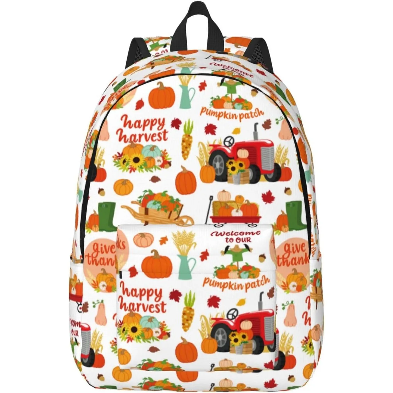 mochila-para-laptop-de-viagem-bolsa-mochila-de-lona-para-computador-fall-farm-pumpkin-com-alcas-ajustaveis