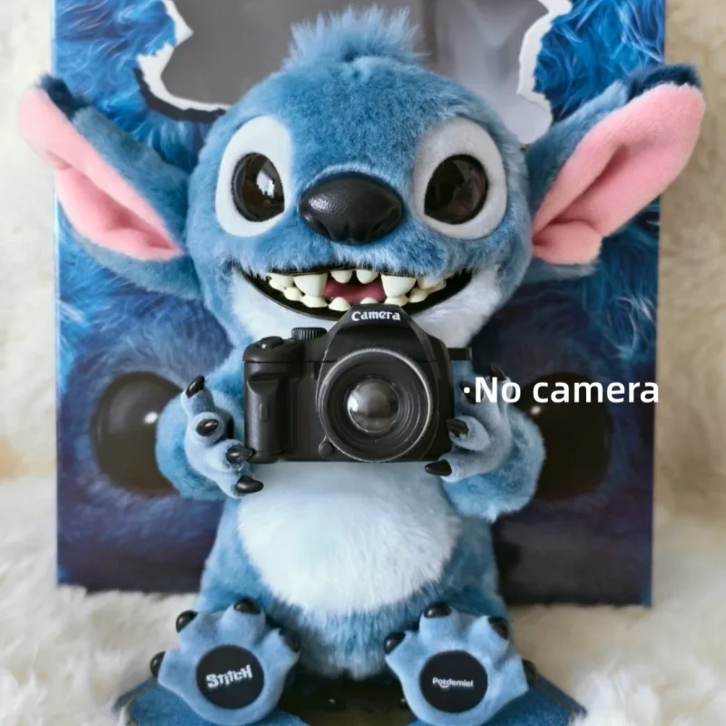 

Genuine New Stitch 16/28cm Companion Version Cartoon Character Action Model Plush Doll Decorative Pendant Surprise Festival Gift