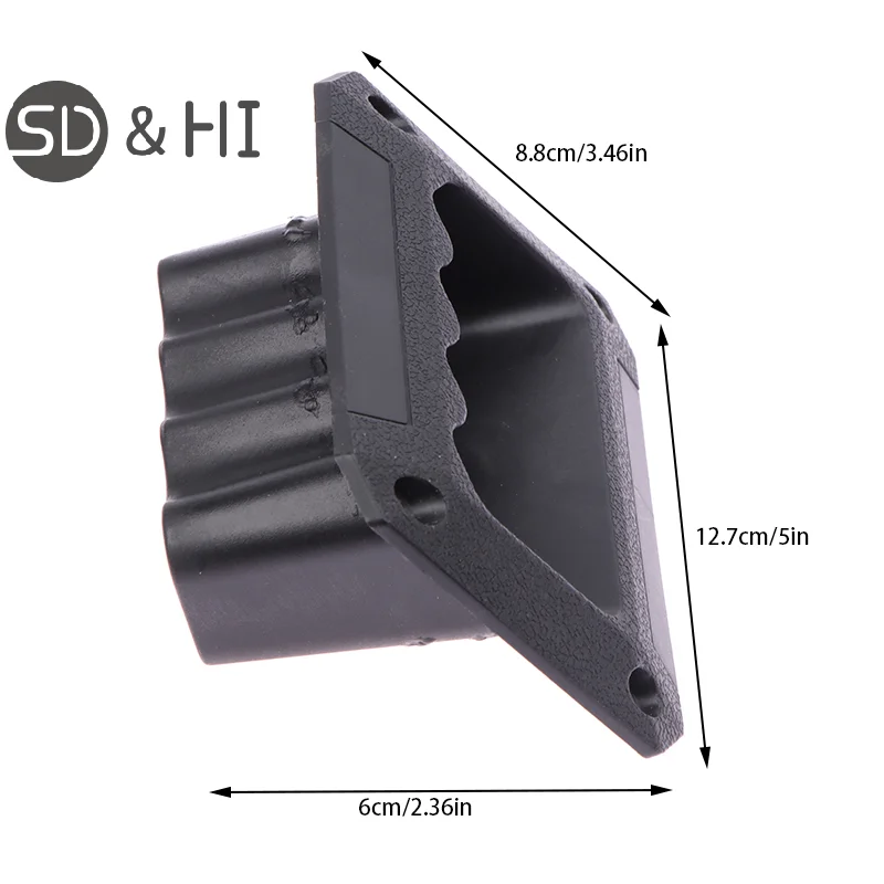 1Pc Black Plastic Speaker Side Handle For Cupboards Amplifier Speaker Case Guitar Replacement Side Durable Sound Handle