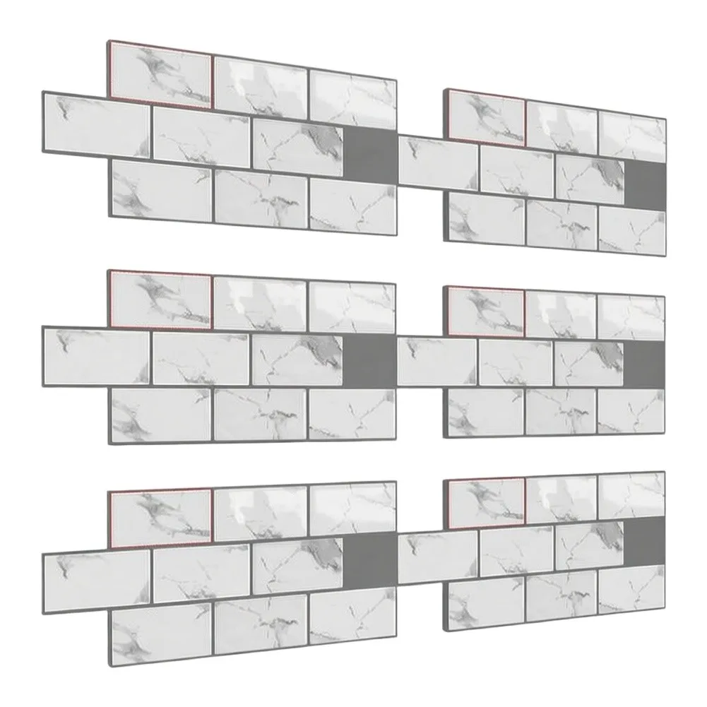 Self-Stick Vinyl Wall Decals for Surface Enhancement in For Kitchens Bathrooms and Laundry Rooms Under Normal Indoor Conditions
