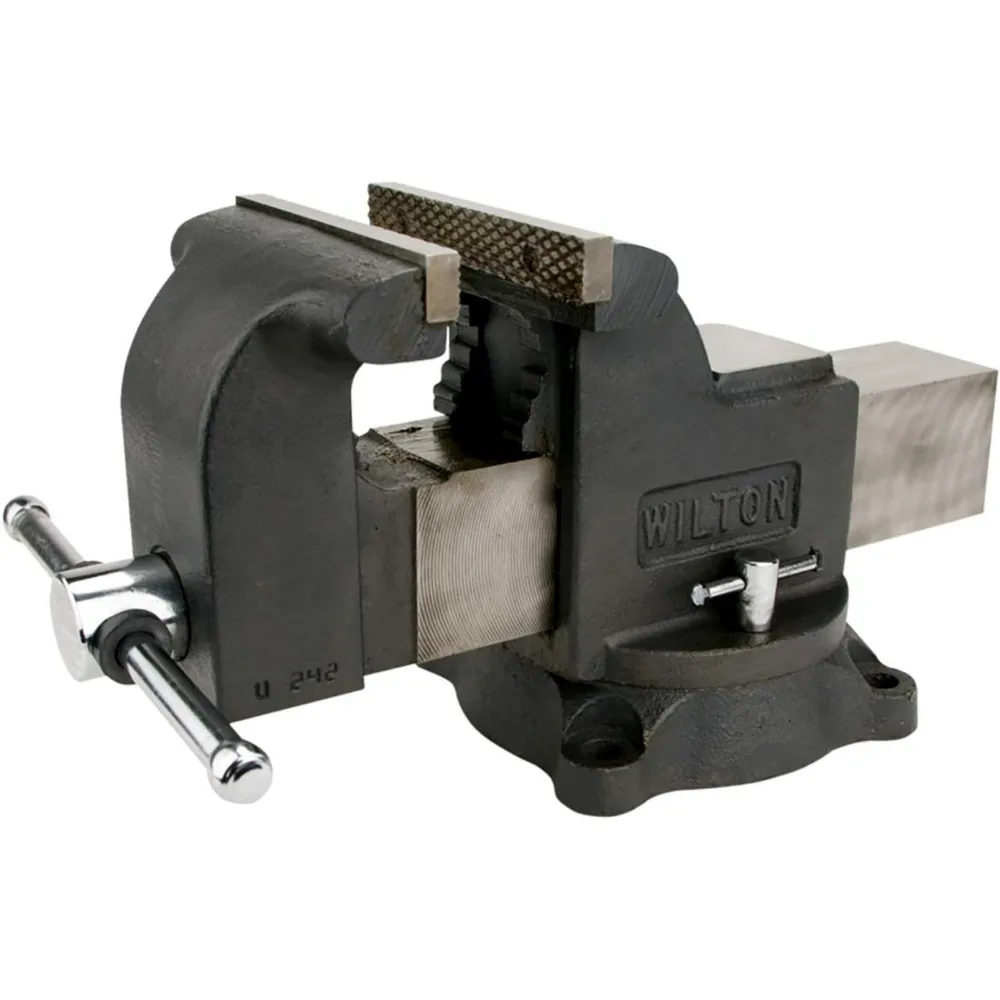 Loja Bench Vise com mandíbula largura, 8 "Max mandíbula abertura, 4" garganta, modelo WS8