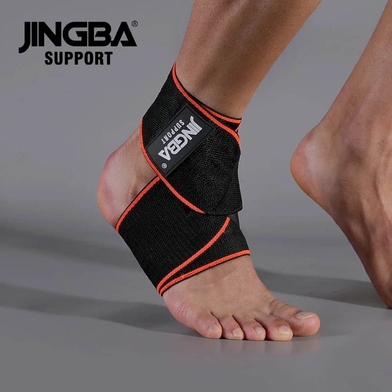 JINGBA SUPPORT 1 PCS Protective Tobillera para esguinces de tobillo Football Ankle Support Basketball Brace Compression