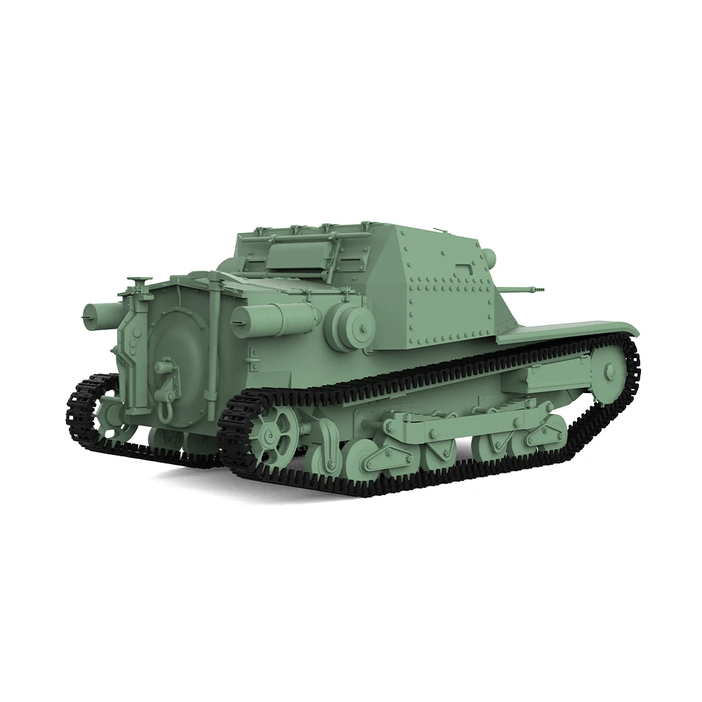 SSMODEL 72685 V1.7 1/72 drukowany 3D zestaw Model z żywicy i L3 niszczyciel przeciwpancerny