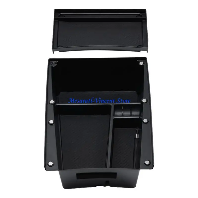 

A70F Waterproof Scratch Resistant Armrest Storage Tray for EV3 Center Console Underbox ABS Car Accessories