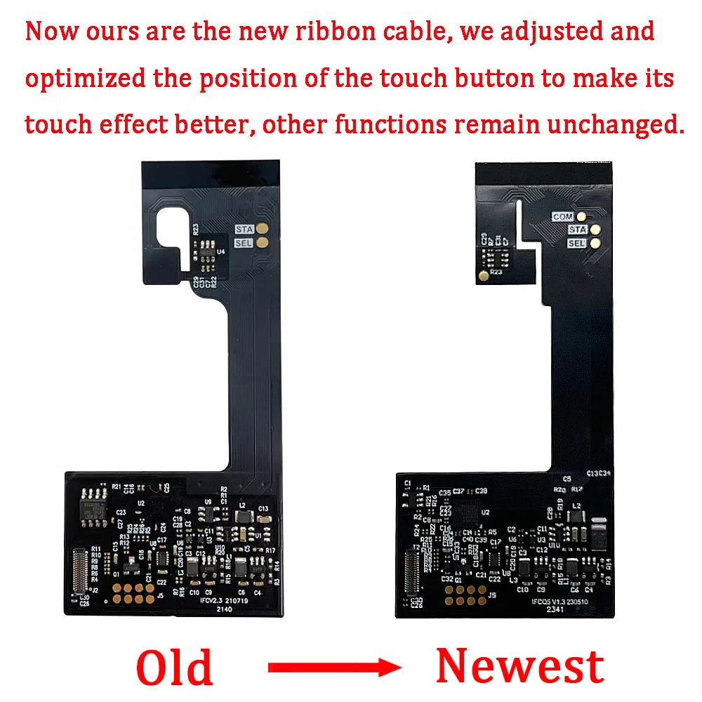 Imagem -02 - Kits de Tela Lcd com Conjuntos de Conchas de Habitação Ips Laminados Luz de Fundo Alta Preto Gbc v3 Ponto a Ponto 2023