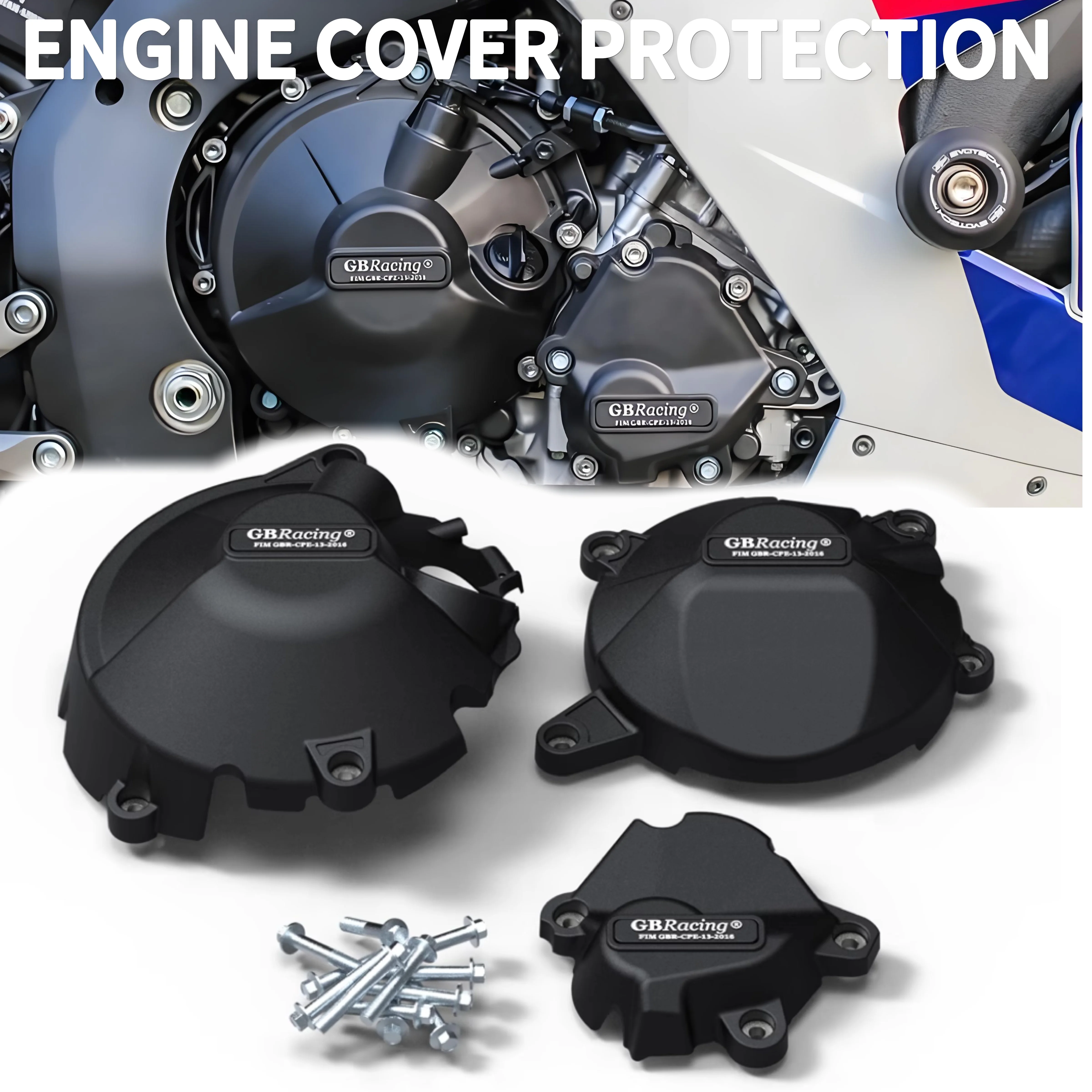 

Used for Honda CBR1000RR-R CBR1000RR-R SP 2020-2025 motorcycle engine hood protective cover engine anti fall device