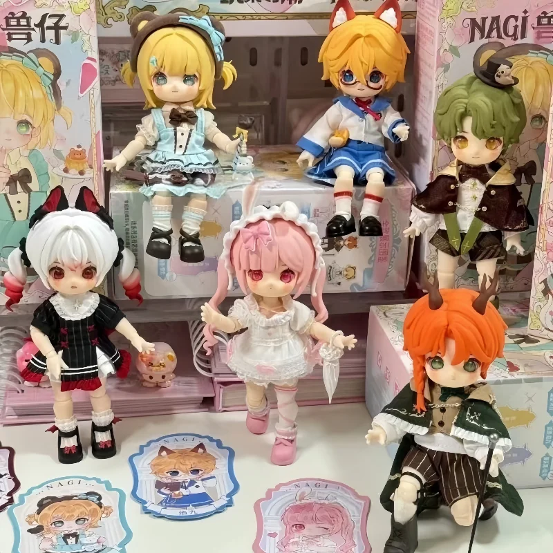 

New In Stock Nagi V5 Mirage Record Series 1/12 Bjd Dolls 15cm Anime Action Figure Toys Joint Movable Body Birthday Mjd Gift