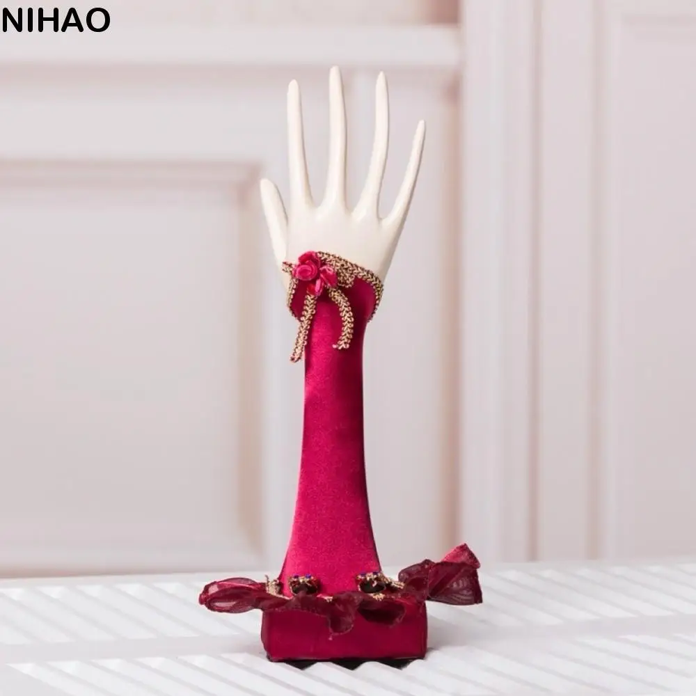 

Sofa Necklace Mannequin Display Stand High-heeled Shoes Dress Fishtail Skirt Jewelry Stand Holder Lace Flower