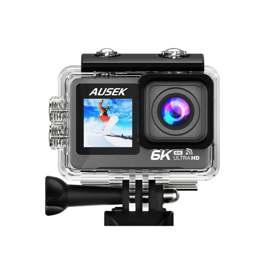 

6k Dual Screen Support WiFi Action Camera D Action 360 Portable Action Camera