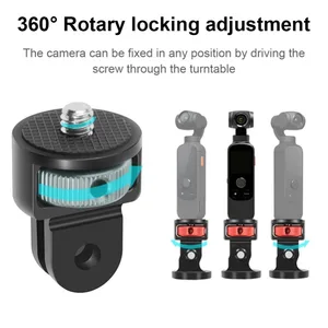 Suitable for GoPro Series, DJI, Instal360, Sports Camera Accessories, 1/4 Adapter Interface 6 Main Sales Adapter GoPro - №1