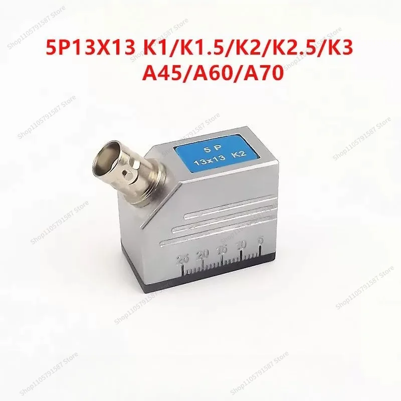 For Detector Oblique Probe 5P1313K2 Steel Pipe Weld Steel Structure   Transverse Wave Nondestructive Testing Transducer