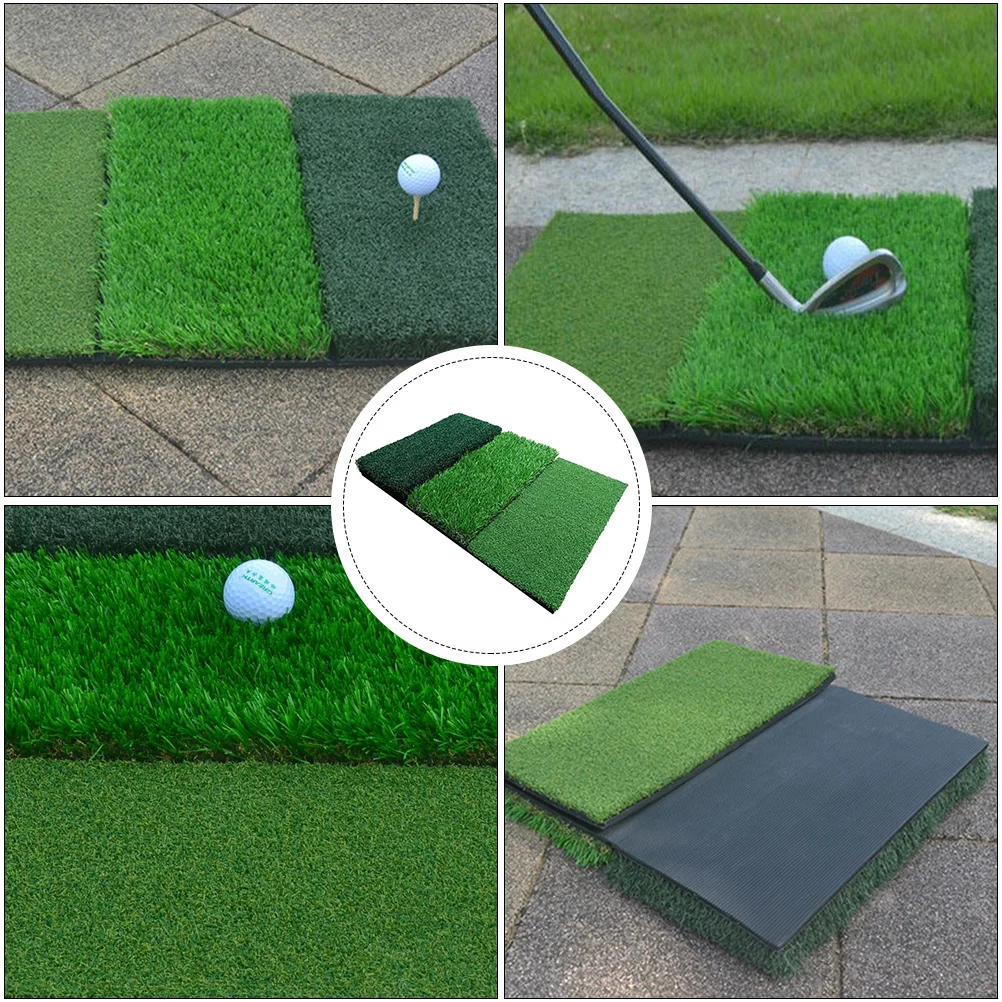 

Golf Pad Mat for Outdoors Turf Practice Mats Simulator Accessories Equipment Foldable