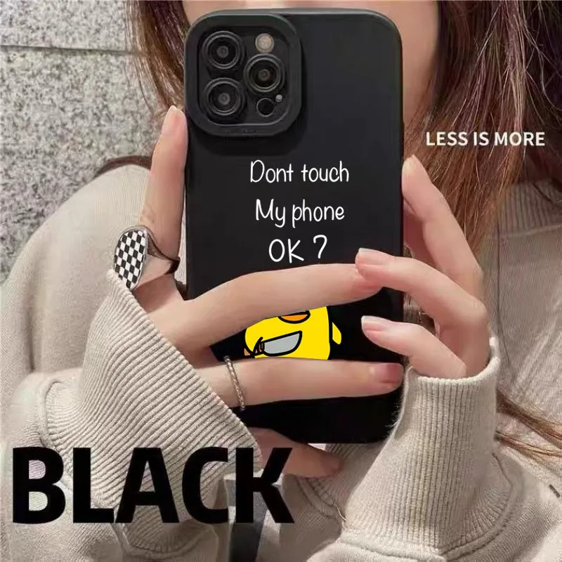 Bonito dos desenhos animados pato caso de telefone para xiaomi redmi a3 a2 a1 14c 13c 12c 10c 9t nota 14 13 12s 12 11 10 9s pro plus 4g 5g capa traseira