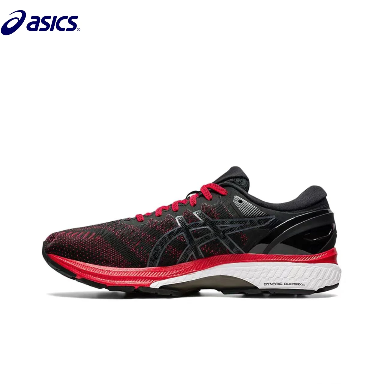 

Asics Gel Kayano 27 оригинальные мужские кроссовки для бега черные мужские кроссовки дышащие спортивные ботинки черно-красные