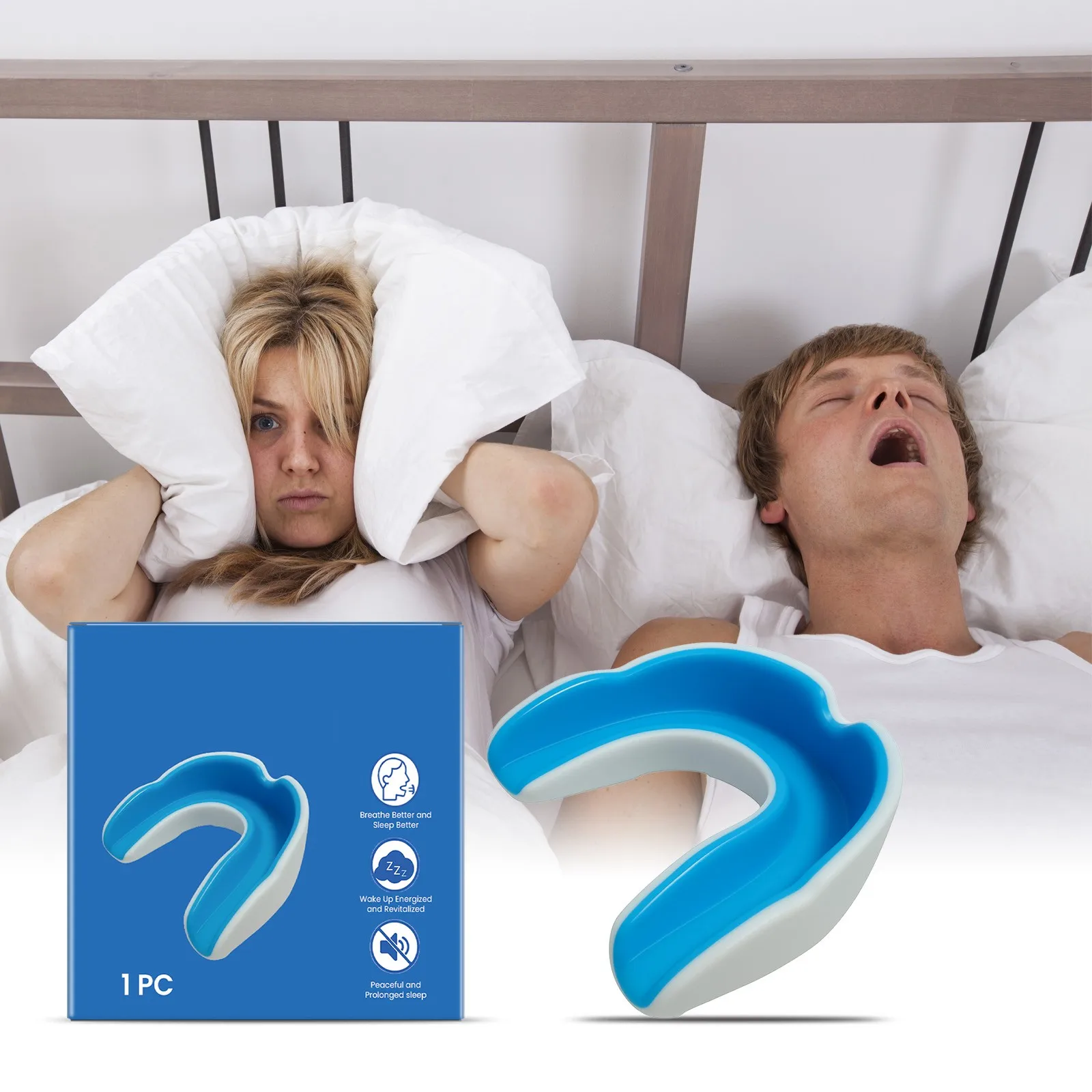 Mouthguard Teeth Protector Guard Mouth Tray For Bruxism Grinding At Night  Anti-Snoring Device For Boxing Teeth Protection