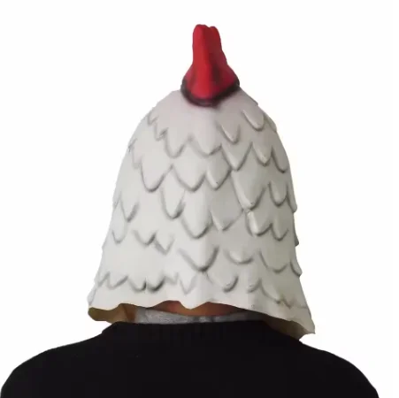 Cosplay Mask Latex Hotline Miami Rooster Animals Masks Chicken Head for Halloween Party Masquerade Funny Novel Personality Adult
