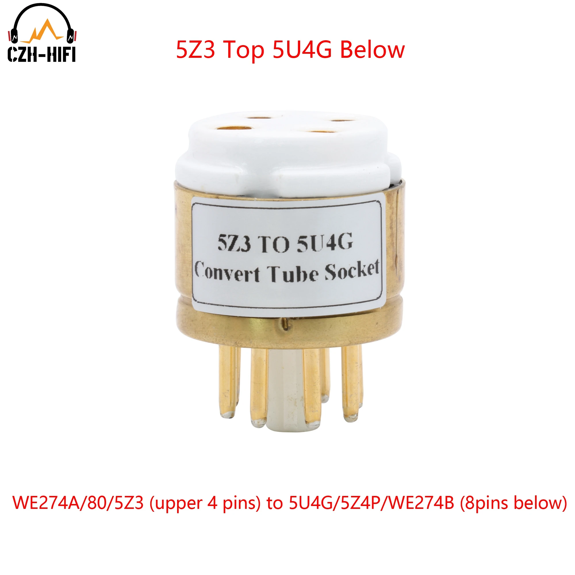 فراغ أنبوب المقبس محول محول ، Amplifier مكبر الصوت ، يدوية الصنع ، ECC40 إلى 12AX7 ECC82 إلى 6SN7 5Z3 إلى 5U4 EL34 إلى EL84