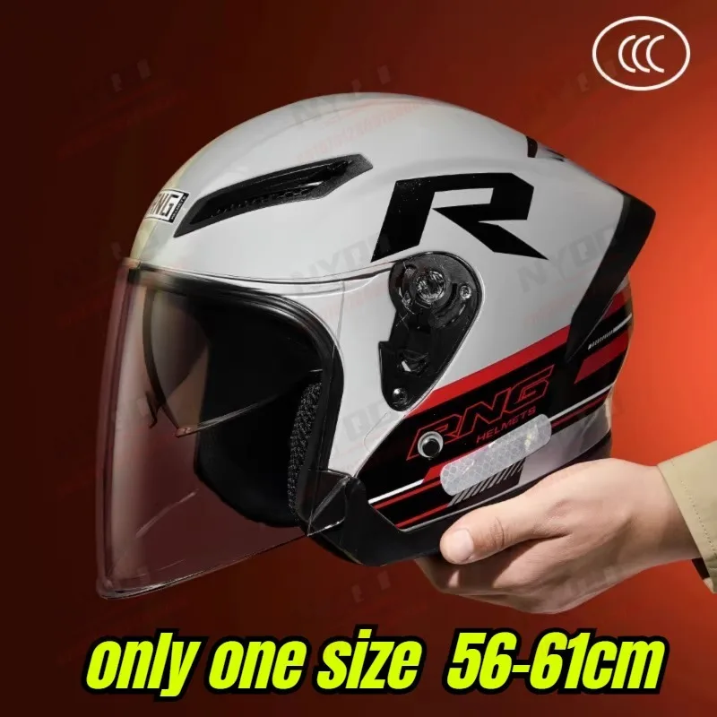 

3C Certification double lenses Adult Motorcycle Helmet Multi-layer Protection of Electric Scooter Helmet