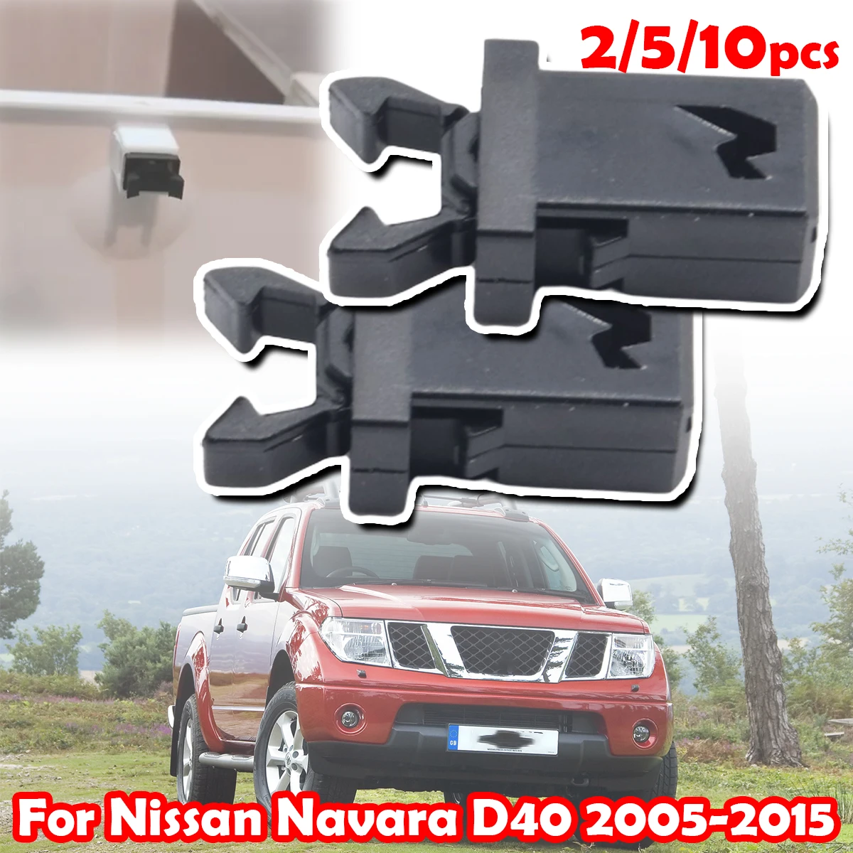 

For Nissan Navara D40 2005-2015 PR-001 Trash Can Plastic Lock Self-Locking Switch Replacement Catch Touch Lid Latch Repair Clip