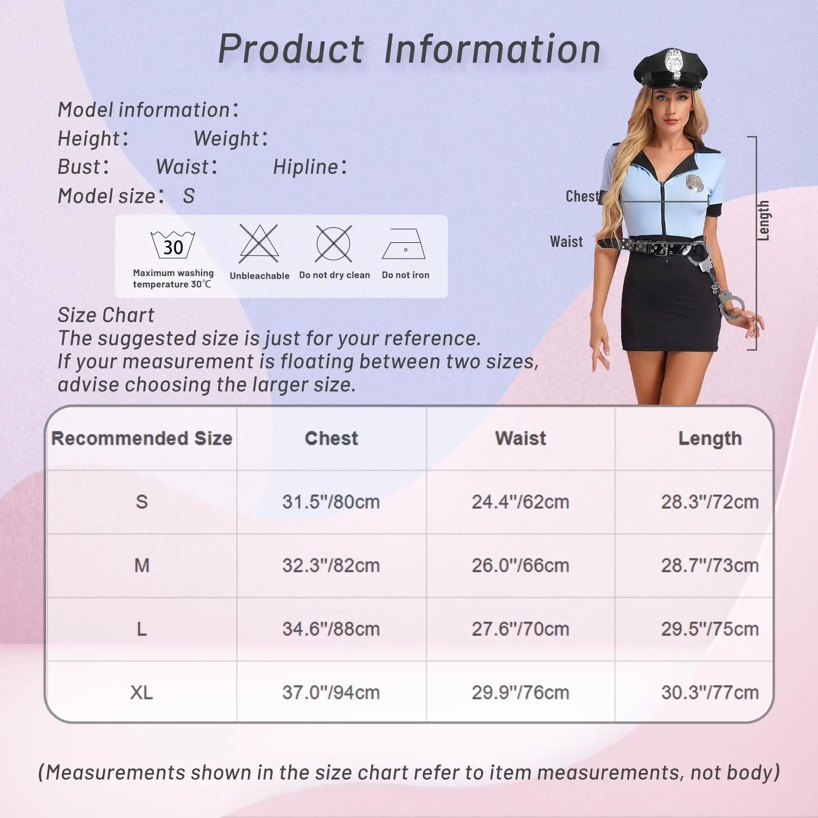 Vrouwen Politie Uniform Outfit Volwassen Sexy Instructeur Cop Kostuum Bodycon Jurk 5 Stuks Halloween Game Party Politie Cosplay Kleding