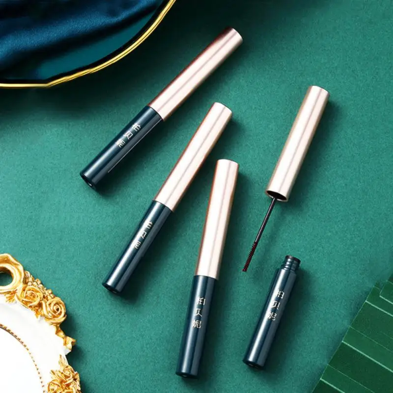 Super Wimpers Oogmake-Up Mascara Dikke Waterdichte Full Size Mascara Zwarte Lange Curling Wimper Extensions Sexy Ogen Cosmetica