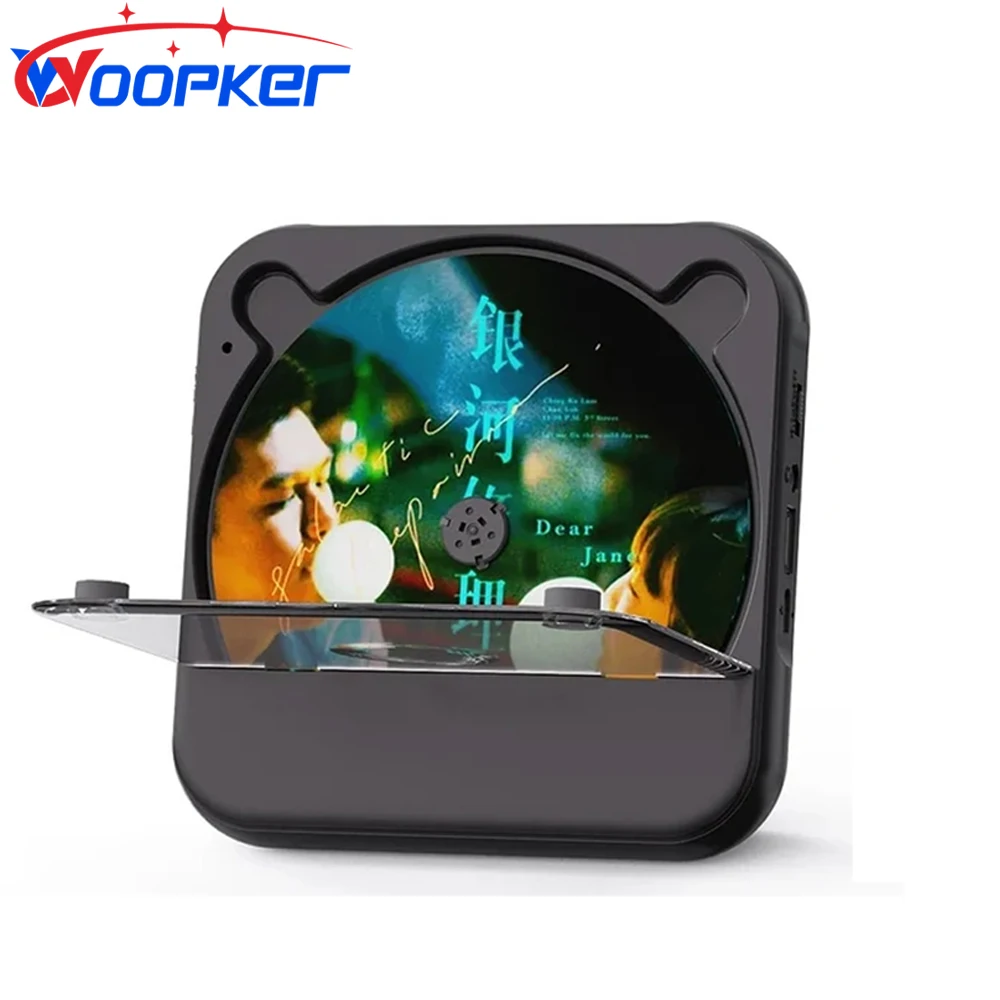 

CD-плеер KC-818 Walkman с ЖК-дисплеем Портативный CD-плеер BT5.1 Discman Player Перезаряжаемый многофункциональный Bluetooth-динамик