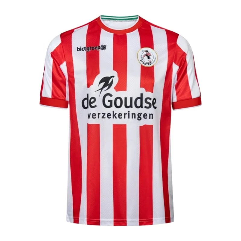 2026 Neues Sparta Rotterdam Fußball-T-Shirt – Heim- und Auswärtstrikots der Saison 26/27 – Unisex Atmungsaktives Sport-Fan-Oberteil für die ganze Familie – Detail 4