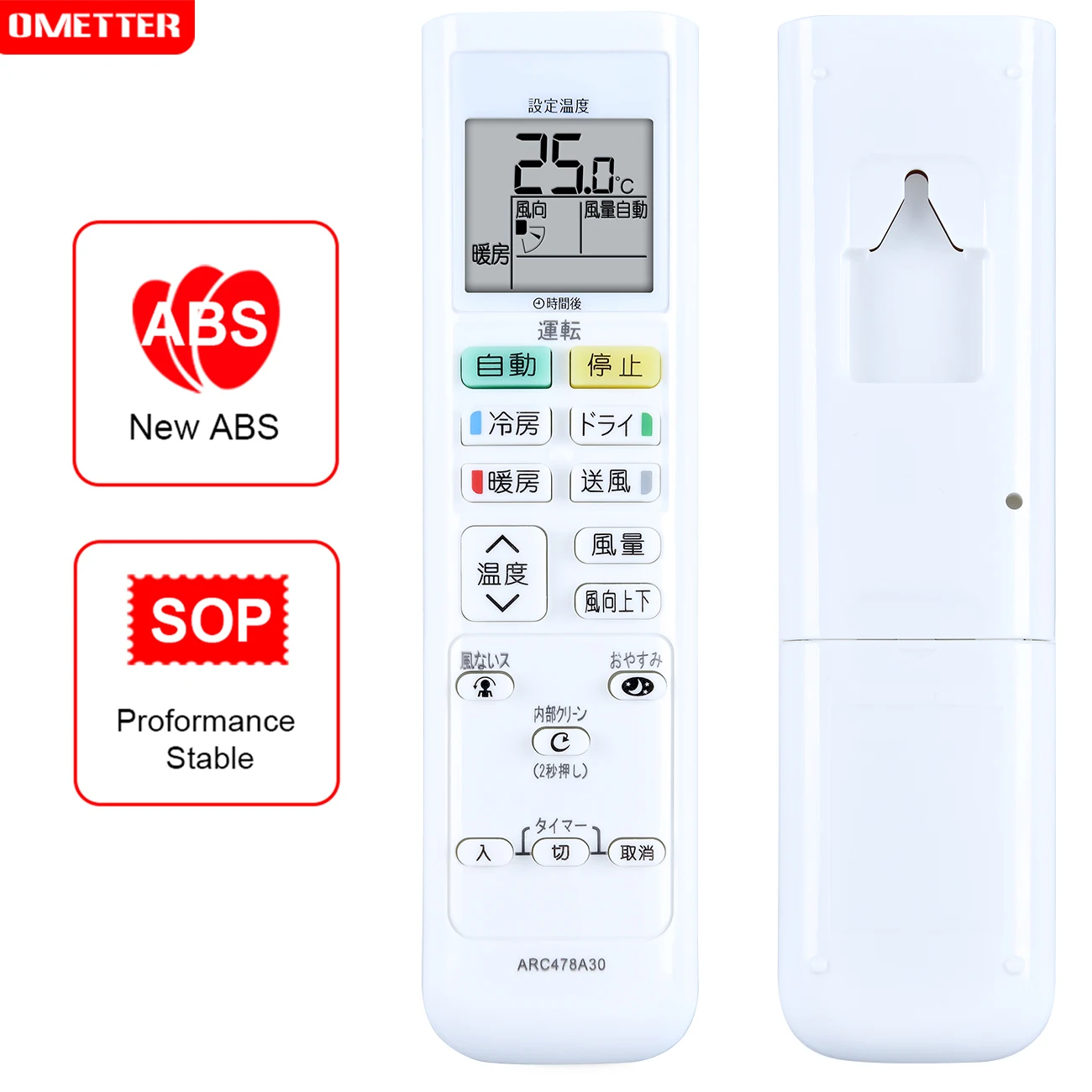 Remote Control for Daikin ARC478A30 Air Conditioner  No Setting Required