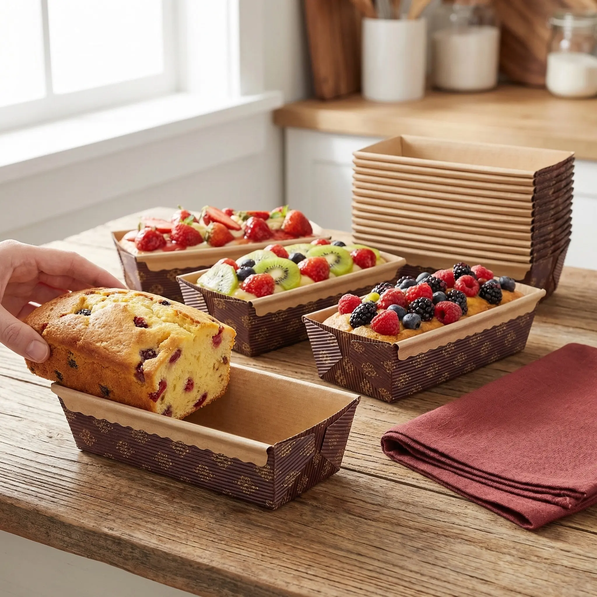 25Pcs Cake Paper Trays Baking - Serving Tray Mold review and price