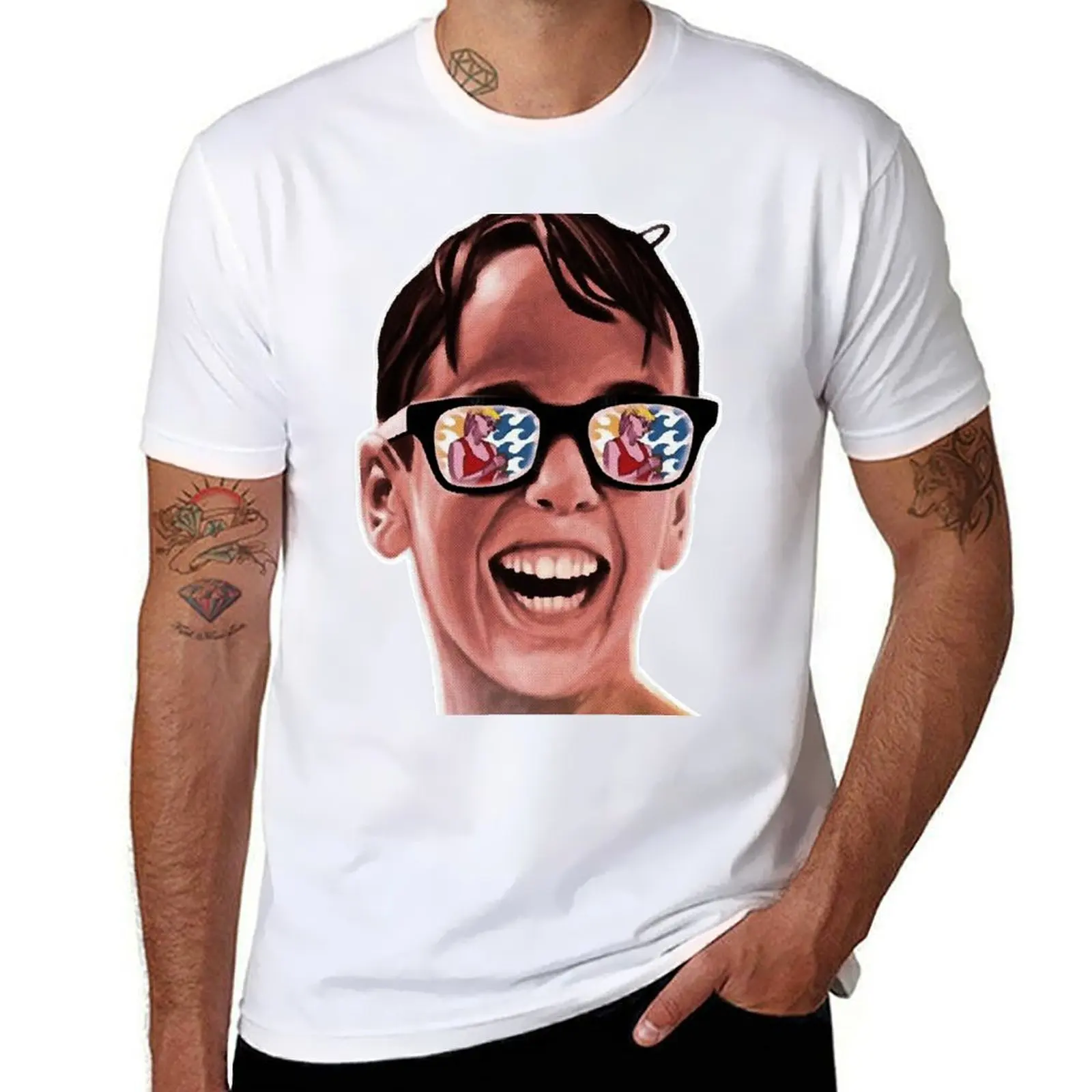 

Футболка Sandlot, аниме, мужская футболка большого размера, тяжелая хлопковая футболка