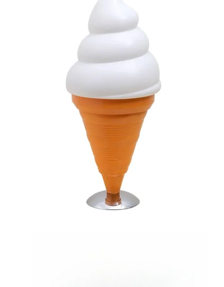 Children's desk lamp bedroom bedside lamp creative warm and simple modern ice cream ice cream coffee shop decorative desk lamp