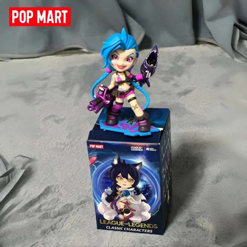 

POPMART League Of Legends Classic Character Blind Box Figure Collectible Creative Anime Figurine Toy Gift For Game Anime Fans