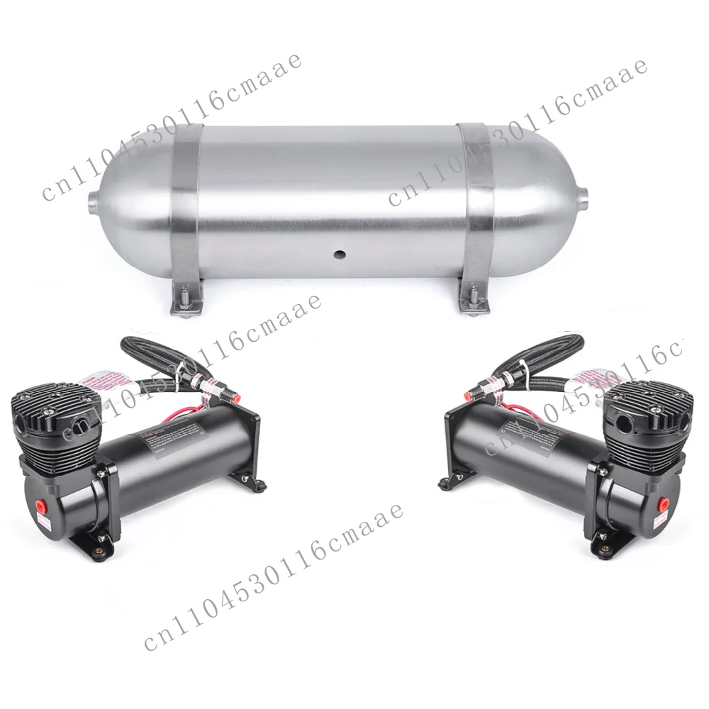 High-quality electronic control system Top-of-the-line air suspension system with 1 3-cylinder and 2 air compressors