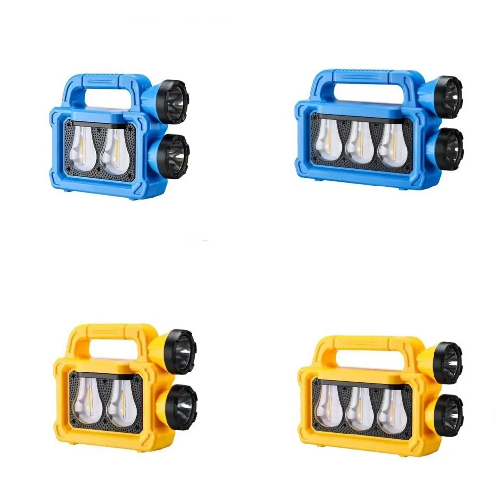 

With Solar Charging Pane Solar LED Light USB Rechargeable Super Bright Strong Light Portable Lamp Energy Conservation Durable